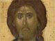 Христос Вседержитель. Двухсторонняя икона (на второй стороне изображен св. Афанасий Афонский). Фрагмент. 1360-1380 гг.
(Photo : © Monastère de Pantocrator)