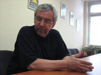 Борис Дубин в Левада-Центре.Фото: И.Домбровская/RFI