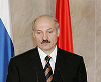 Президент Белоруссии А. Лукашенко