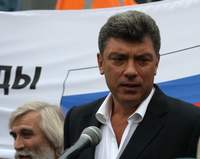 Борис Немцов на митинге "Солидарности".Фото: А.Подрабинек/RFI
