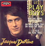Обложка одной из первых пластинок Жака Дютрона в конце 1960 годов.