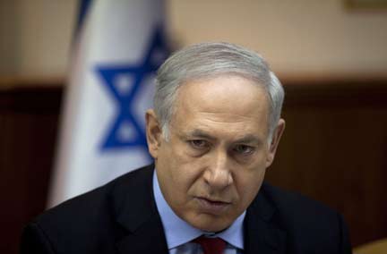 Премьер-министр Израиля Беньямин Нетаньяху 10 февраля 2010.(Photo: REUTERS)