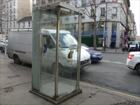 Кабина телефона-автомата в Париже (2010 год)Н.Сарников / RFI