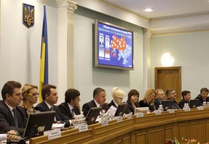 Заседание Центральной избирательной комиссии Украины, 14 февраля 2010.(REUTERS)