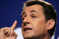 Fransa'nın yeni cumhurbaşkanı Nicolas Sarkozy.(Foto : AFP)