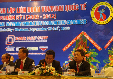 Ảnh: Liên đoàn vovinam quốc tế 