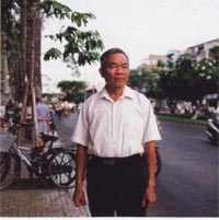 Nguyễn Văn Đức, một thủy thủ ''vô hình'' trong cuộc chiến vừa qua(Ảnh : Nicolas Cornet)