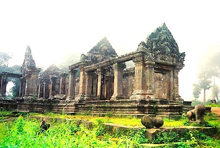 Preah Vihear : báu vật của nghệ thuật kiến trúc Ấn Độ Giáo