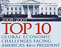 Báo cáo của Viện Brookings Institution (Hoa Kỳ) nêu bật 10 thách thức chờ đón tổng thống mới của nước Mỹ.(Ảnh : Brookings Institution)
