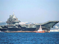 Trung Quốc đã mua lại hàng không mẫu hạm Varyag của Ukraina vào năm 2000 (Ảnh : Wikipedia)