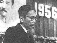 Ảnh chụp Phan Khôi tại cuộc Hội thảo về Lõ Tấn năm 1956(Ảnh : DR)