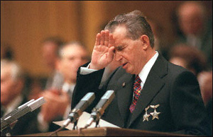 Ceausescu không ý thức được khả năng mình sẽ bị triệt hạ.