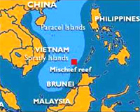 Bản đồ biển Đông  