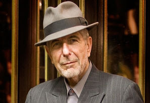 Ca sĩ Leonard Cohen(DR)