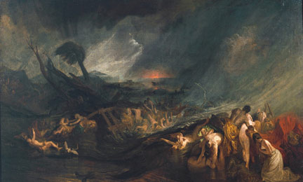 "Le déluge" de Joseph Mallord William Turner (1805 ?)© Tate Britain