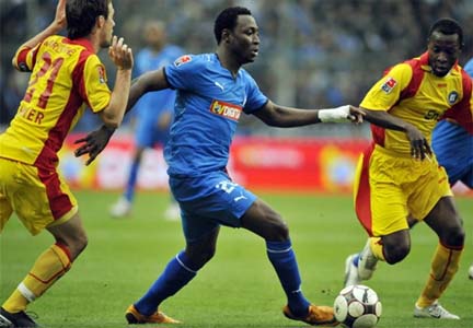 La Nigérian Obasi a réussi un doublé.(Photo : AFP/DDP)