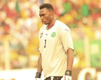 Carlos Kameni, le gardien du Cameroun.(Photo : RFI/P-R Worms)