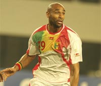 Frédéric Kanouté, buteur face au Bénin.(Photo : RFI/P-R Worms)