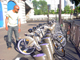 Plus de 10 000 vélos sont à disposition des Parisiens à partir du 15 juillet 2007(Photo : Maël Gilles-Garcia / RFI)