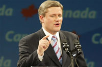 Stephen Harper, Premier ministre canadien.(Photo : AFP)