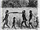 <i>Esclaves enchaînés.</i>DR