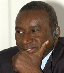 Sidiki Kaba, président de la FIDH.(Photo : AFP)