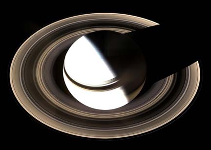 La sonde Cassini de la Nasa a capturé des vues inédites de Saturne.(Photo : Reuters)