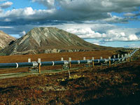 Oléoduc en Alaska (États-Unis).(Photo : Alaska National Wildlife Refuge)