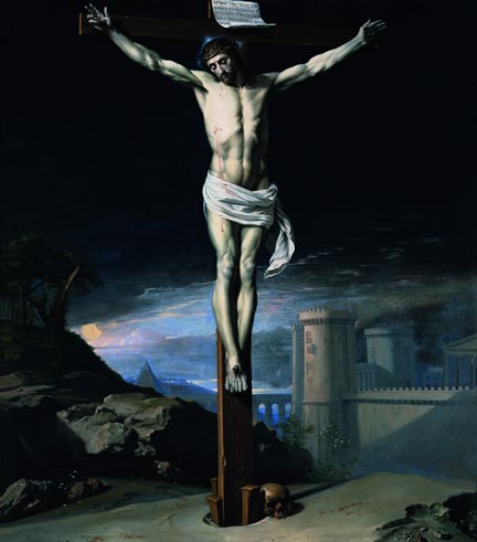 Le Christ mort sur la Croix, vers 1655.© musée de peinture et de sculpture de Grenoble.