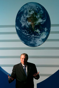 L'ancien vice président américain Al Gore.(Photo : Reuters)