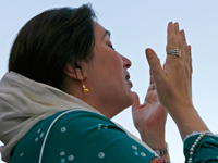 L'ancien Premier ministre pakistanais, Benazir Bhutto, de retour au pays après huit ans d'exil(Photo : Reuters)