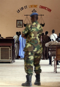 Le Palais de justice de N'Djamena.(Photo : AFP)