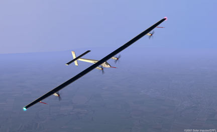 Un avion pour un monde sans kérosène, sans pétrole.(Photo : Solar Impulse)