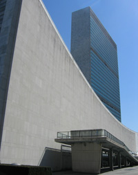 Le bâtiment des Nations unies à New York.© GNU Free Documentation License