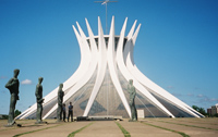 La cathédrale de Brasilia.(Photo : Danielle Birck)