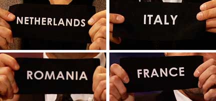 L'opposition France-Italie sera l'un des chocs du groupe C.(Photo: Reuters)