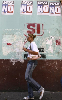 Quelque seize millions de Vénézuéliens sont appelés aux urnes ce dimanche, pour approuver ou rejeter la réforme de la Constitution.(Photo : AFP)