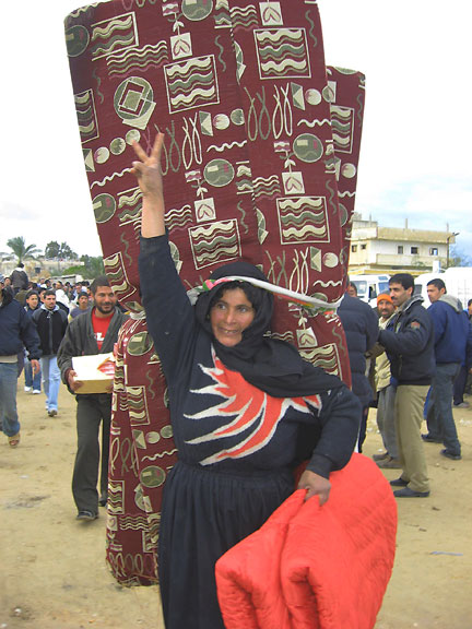 Gazaouies de retour d'Egypte.(Photo : Catherine Monnet/RFI)