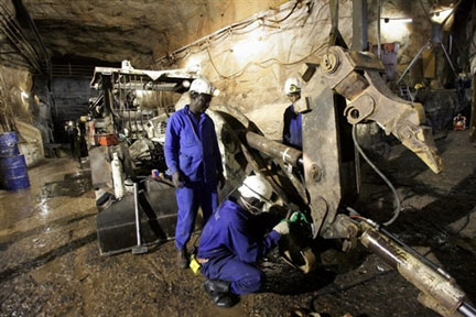 Arlit, la mine d'uranium exploitée par la société française Areva, au Niger.(Photo : AFP)