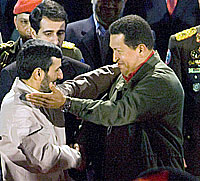 rencontre entre chavez et ahmadinejad