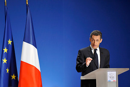 Nicolas Sarkozy.(Photo : Reuters)