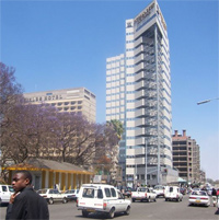 L'Eastgate Building à Harare (Zimbabwe)© GNU Free Documentation License