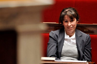 Fadela Amara, secrétaire d'Etat française chargée de la Politique de la ville, mercredi 6 février, à l'Assemblée nationale, à Paris.(Photo : AFP)