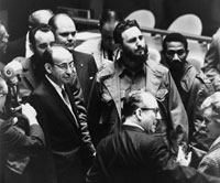 Fidel Castro à l'Onu en septembre 1960.(Photo : Library of Congress)