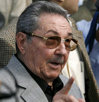 Raul Castro, président cubain.(Photo Reuters)