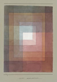 <em>White framed polyphonically</em>© Paul Klee/ SABAM, Bruxelles