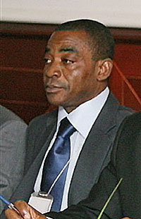 Charles Diby Koffi, le ministre des Finances, le 18 juillet 2007.(Photo : AFP)