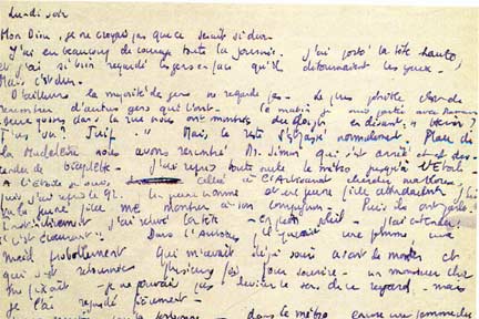 Extrait du « Journal » d'Hélène Berr.