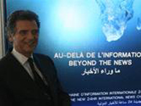 Alain de Pouzilhac, PDG de la nouvelle holding de l'audiovisuel exterieur français.( Photo : AFP )