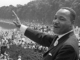 Martin Luther King, le 28 avril 1963, sur les marches du Lincoln Memorial à Washington, d'où il prononça son fameux discours «&nbsp;<em>I have a dream</em>&nbsp;».(Photo : AFP)